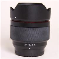 Used Samyang AF 12mm f/2.0 Ultra Wide Angle Lens Fujifilm X