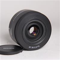 Used Samyang AF 35mm f/2.8 FE Wide Angle Prime Lens Sony E