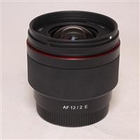 Used Samyang AF 12mm f/2 Lens For Sony E