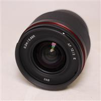 Used Samyang AF 12mm f/2 Lens For Sony E
