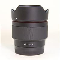 Used Samyang AF 12mm f/2 Lens For Sony E