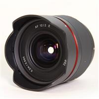Used Samyang AF 12mm f/2 Lens For Sony E