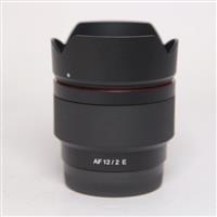 Used Samyang AF 12mm f/2 Lens For Sony E