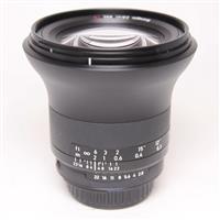 Used Zeiss Milvus 21mm f/2.8 Distagon T* ZF.2 Lens Nikon F
