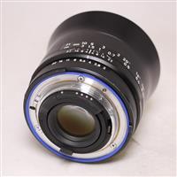Used Zeiss Milvus 35mm f/2 Distagon T* ZF.2 Standard Prime Lens Nikon F