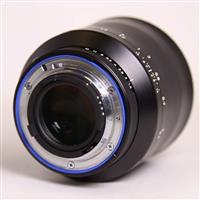 Used Zeiss Milvus 50mm f/1.4 Distagon T* ZF.2 Lens Nikon F