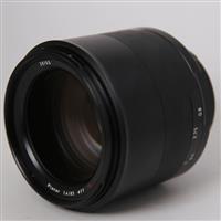 Used Zeiss Milvus 85mm f/1.4 Planar T* ZF.2 Telephoto Lens Nikon F