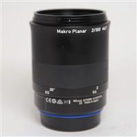 Used Zeiss Milvus 100mm f/2M Planar T* ZE Macro Lens Canon EF