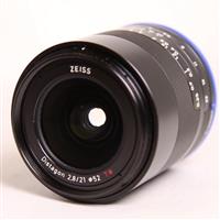 Used Zeiss Loxia 21mm f/2.8 Distagon T* Lens Sony E
