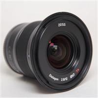 Used Zeiss Touit 12mm f/2.8 Distagon T* Lens Sony E