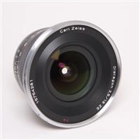 Used ZEISS Distagon T* 18mm F/3.5 ZE Lens - Canon Fit