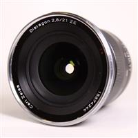 Used ZEISS Distagon T* 21mm F/2.8 ZE Canon
