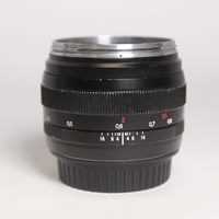 Used ZEISS Planar T* 50mm F/1.4 ZE Lens - Canon Fit