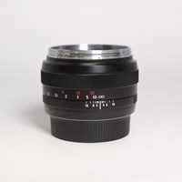 Used ZEISS Planar T* 50mm F/1.4 ZE Lens - Canon Fit