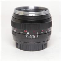 Used ZEISS Planar T* 50mm F/1.4 ZE Lens - Canon Fit