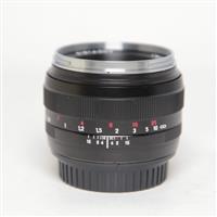Used ZEISS Planar T* 50mm F/1.4 ZE Lens - Canon Fit