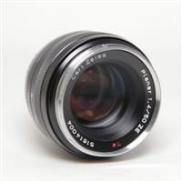 Used ZEISS Planar T* 50mm F/1.4 ZE Lens - Canon Fit