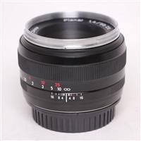 Used ZEISS Planar T* 50mm F/1.4 ZE Lens - Canon Fit