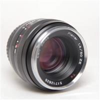 Used ZEISS Planar T* 50mm F/1.4 ZE Lens - Canon Fit