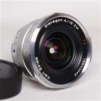 Used ZEISS Distagon T* 18mm F4 ZM Silver