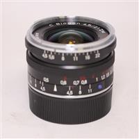 Used Zeiss Biogon T* 21mm f/2.8 ZM Lens Black Leica M