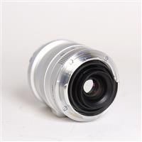 Used Zeiss Biogon T* 21mm f/2.8 ZM Lens Silver Leica M