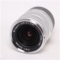 Used Zeiss Biogon T* 21mm f/2.8 ZM Lens Silver Leica M