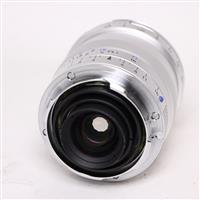 Used Zeiss Biogon T* 21mm f/2.8 ZM Lens Silver Leica M