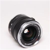 Used Zeiss Biogon T* 25mm f/2.8 ZM Lens Black Leica M