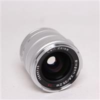 Used Zeiss Biogon T* 25mm f/2.8 ZM Lens Silver Leica M