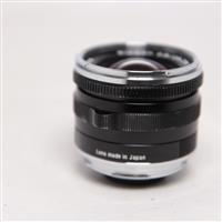 Used Zeiss Biogon T* 28mm f/2.8 ZM Lens Black Leica M