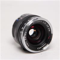 Used Zeiss Biogon T* 28mm f/2.8 ZM Lens Black Leica M