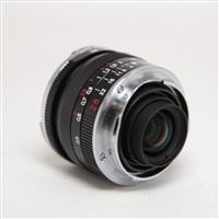 Used Zeiss Biogon T* 28mm f/2.8 ZM Lens Black Leica M