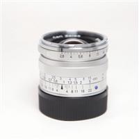 Used Zeiss Biogon T* 28mm f/2.8 ZM Lens Silver Leica M