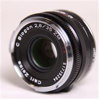 Used Zeiss C Biogon T* 35mm f/2.8 ZM Lens Black Leica M