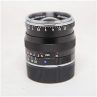 Used Zeiss Biogon T* 35mm f/2 ZM Lens Black Leica M