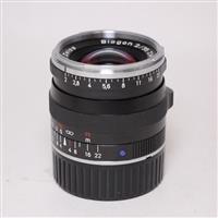 Used Zeiss Biogon T* 35mm f/2 ZM Lens Black Leica M