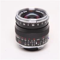 Used Zeiss Biogon T* 35mm f/2 ZM Lens Black Leica M