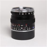 Used Zeiss Biogon T* 35mm f/2 ZM Lens Black Leica M