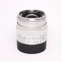 Used Zeiss Biogon T* 35mm f/2 ZM Lens Silver Leica M