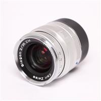 Used Zeiss Biogon T* 35mm f/2 ZM Lens Silver Leica M