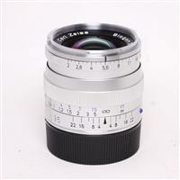 Used Zeiss Biogon T* 35mm f/2 ZM Lens Silver Leica M