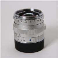 Used Zeiss Biogon T* 35mm f/2 ZM Lens Silver Leica M