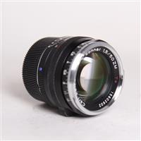 Used Zeiss C Sonnar T* 50mm f/1.5 ZM Lens Black Leica M
