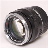 Used Zeiss C Sonnar T* 50mm f/1.5 ZM Lens Black Leica M