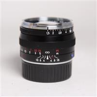 Used Zeiss C Sonnar T* 50mm f/1.5 ZM Lens Black Leica M