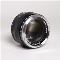 Used Zeiss C Sonnar T* 50mm f/1.5 ZM Lens Black Leica M