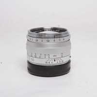 Used Zeiss C Sonnar T* 50mm f/1.5 ZM Lens Silver Leica M