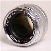 Used Zeiss C Sonnar T* 50mm f/1.5 ZM Lens Silver Leica M