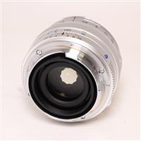 Used Zeiss C Sonnar T* 50mm f/1.5 ZM Lens Silver Leica M